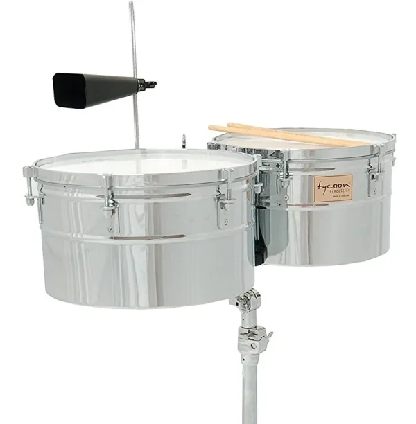 Tycoon TTI/L-1415 C Deep-Shell Chrome Finish Timbales - product image