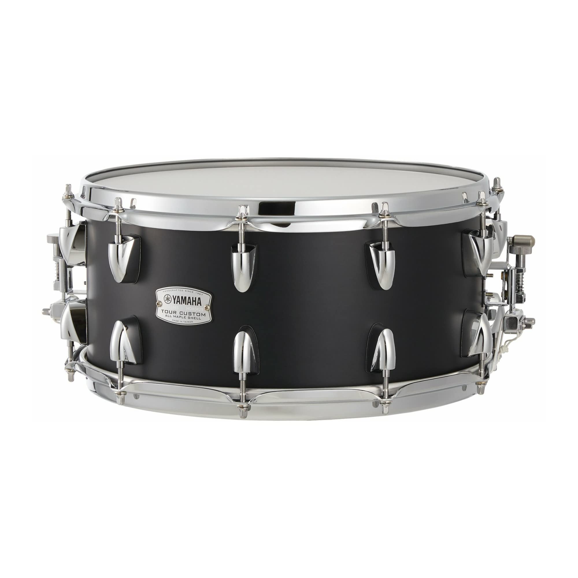 Yamaha Tour Custom Snare Drum TMS1465 Licorice Satin - product image