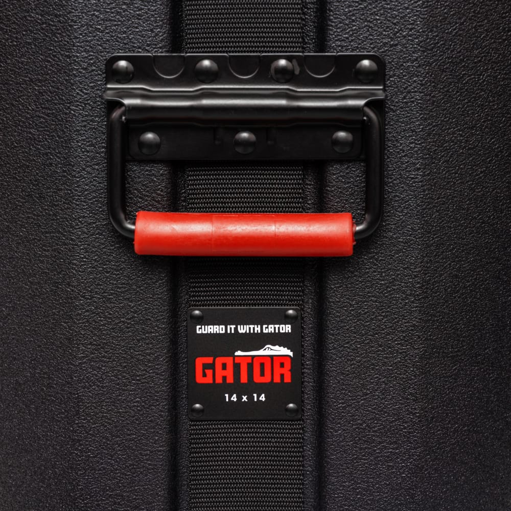 Gator Grooves GPC1414 Roto-Molded Floor Tom Case (14" × 14") - product image