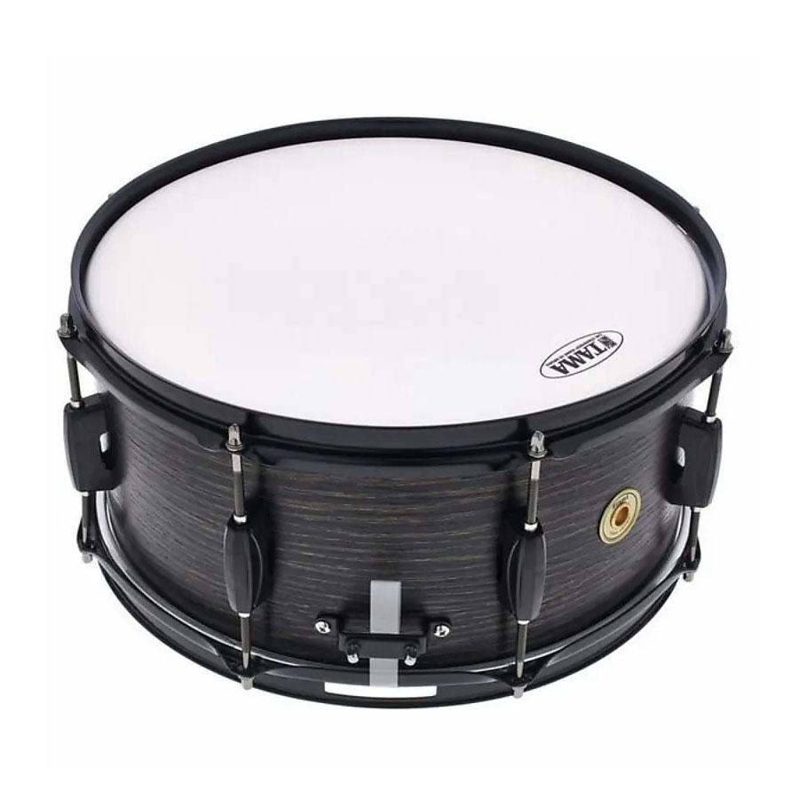 Tama WP1455BK-BOW Woodworks 14"x5.5" Snare Drum - Black Oak Wrap - product image