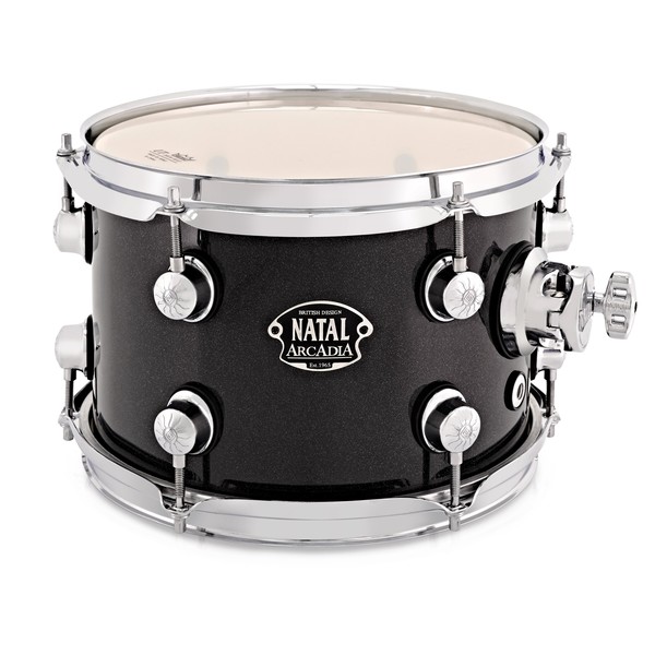 Natal Arcadia Birch Traditional Jazz Expanded 5-Piece Shell Pack - Black Sparkle - product image