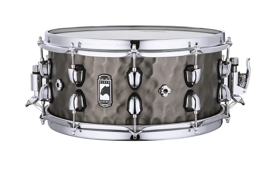 Mapex Black Panther "The Persuader" 14" x 6.5" Hammered Brass Snare Drum - product image