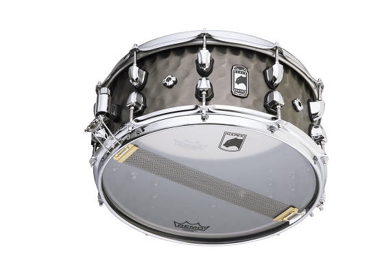 Mapex Black Panther "The Persuader" 14" x 6.5" Hammered Brass Snare Drum - product image