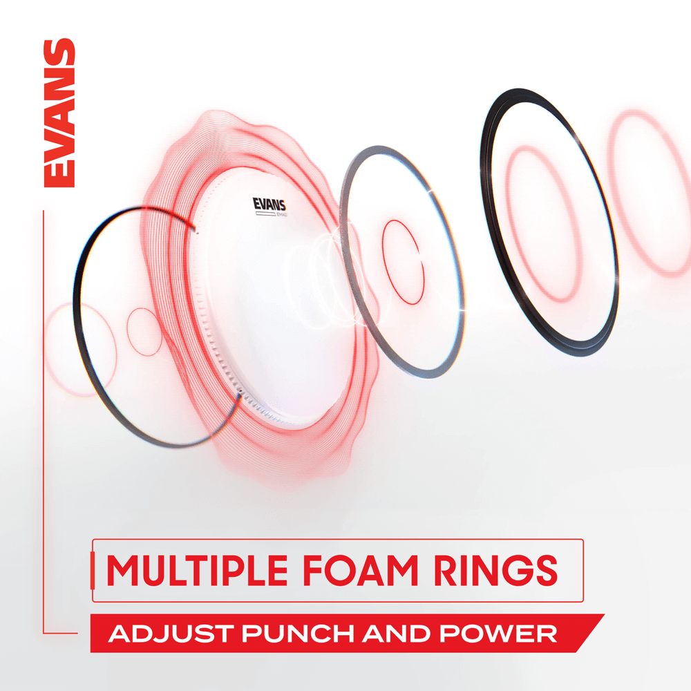 Evans EBP-22EMADSYS EMAD System Pack 22" Bass Drumheads - product image