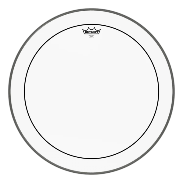 Remo PS-1322-00 Pinstripe Clear Bass Drumhead - 22" - product image