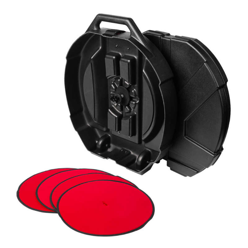 Gator Grooves GPCCYM24W 24" Roto-Molded Hard-Shell Cymbal Case with Wheels - product image