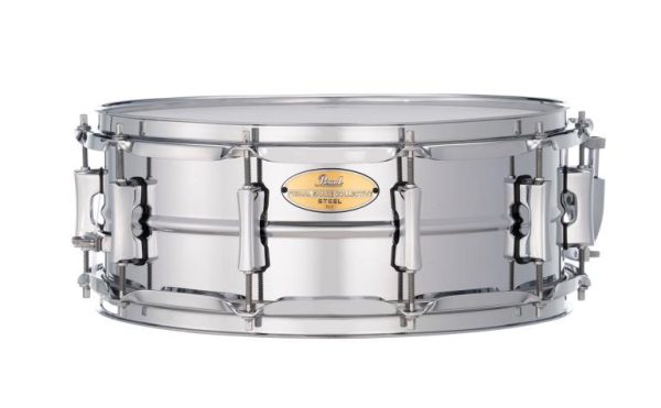 Pearl PSC1455S Primal Snare Collective 14" × 5.5" Steel Snare Drum - product image