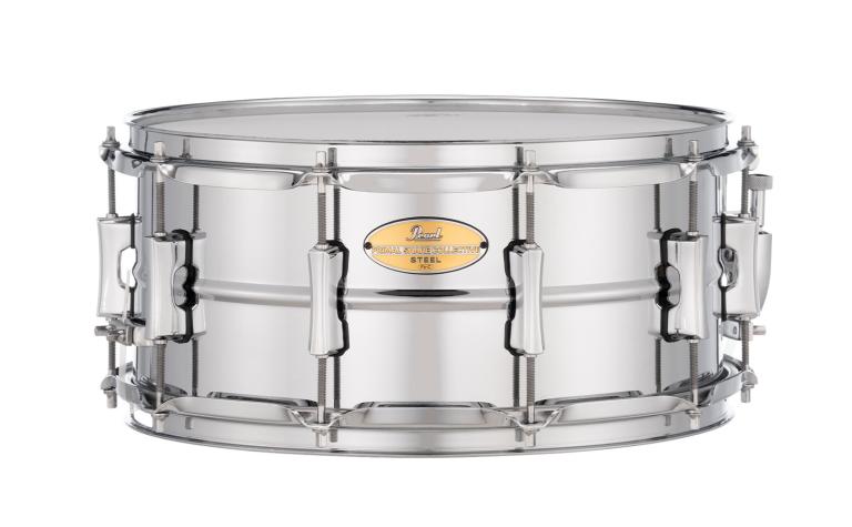 Pearl PSC1465S Primal Snare Collective 14" × 6.5" Steel Snare Drum - product image