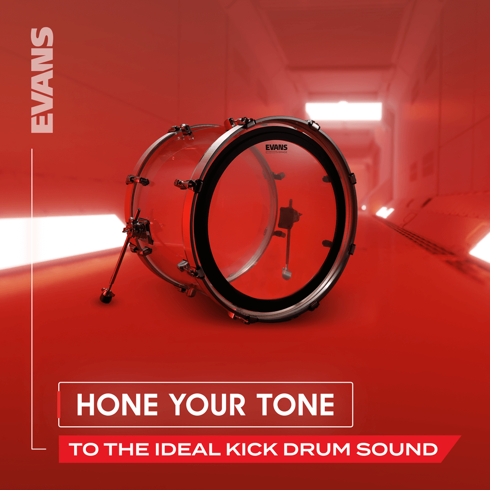 Evans BD24EMAD2 Clear Bass Drumhead 24" - product image