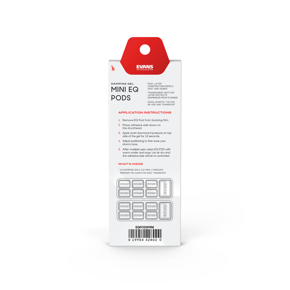 Evans Mini EQ Pods (Mini Pack) - product image