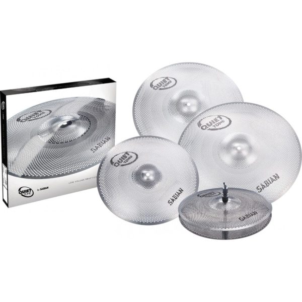Sabian QTPC504 Quiet Tone 4-Piece Low-Volume Cymbal Set - product image