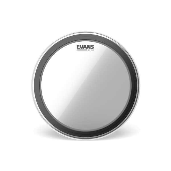 Evans TT16EMAD EMAD Clear 16" Bass Drumhead – Tom Hoop - product image
