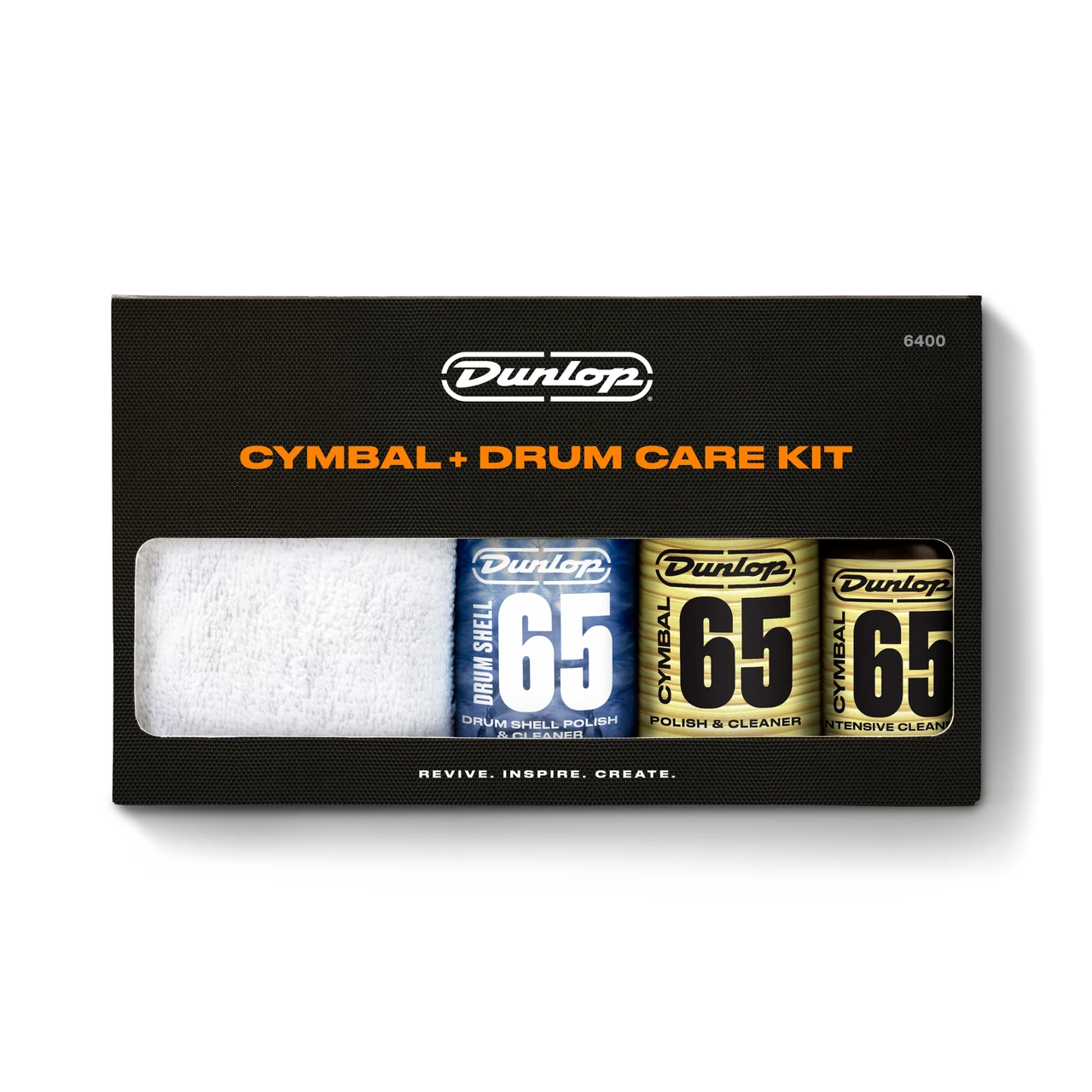 Dunlop 6400 System 65 Cymbal and Drum Care Kit - product image