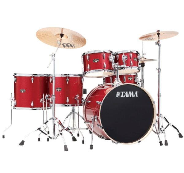 Tama Imperialstar 6pc Drum Kit 22" — Burnt Red Mist