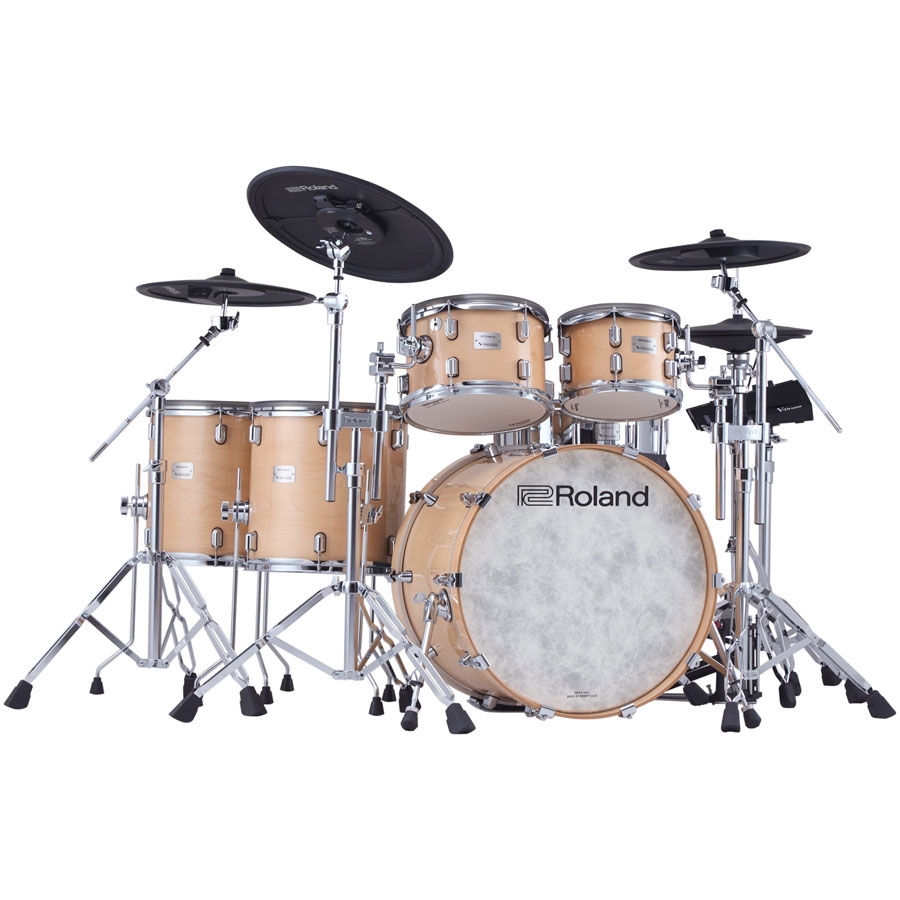 Roland VAD716 V-Drums Acoustic Design Electronic Drum Kit (Gloss Natural)