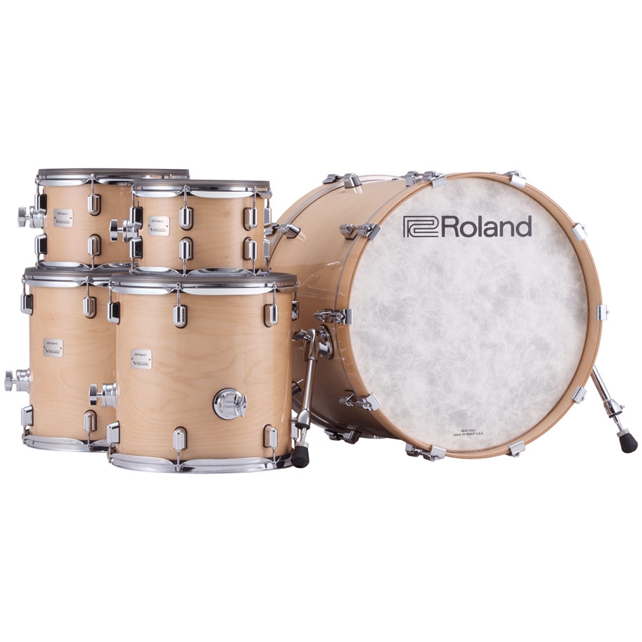Roland VAD716 V-Drums Acoustic Design Electronic Drum Kit (Gloss Natural)