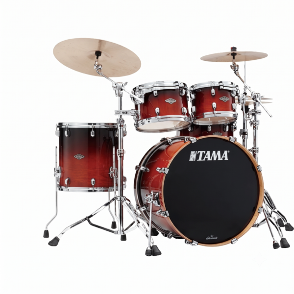 Tama Starclassic Performer 5-piece shell pack in Dark Cherry Fade