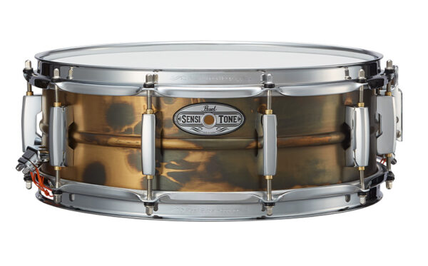 Pearl STA1450FBN SensiTone Premium Patina Brass 14x5 snare drum
