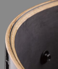 Yamaha Live Custom Hybrid Oak UZU Earth Sunburst 5Pc Shell Pack - Yamaha Live Custom Hybrid Oak shell construction