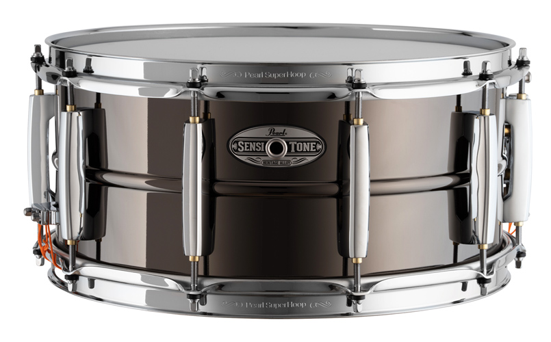 Pearl SensiTone Heritage Alloy 1mm beaded black nickel-over-brass shell