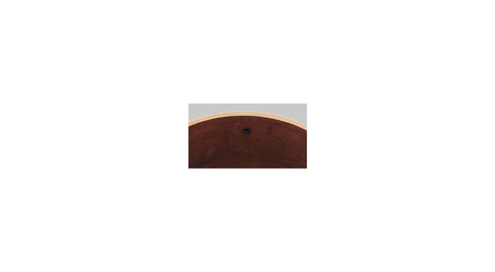 Yamaha Recording Custom 5-Piece Shell Pack – Solid Black - Close-up of a Yamaha Recording Custom North American birch drum shell