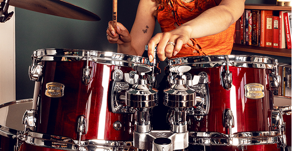 Yamaha Stage Custom Birch professional metal hardware and mounting system
