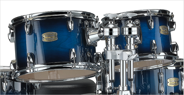 Yamaha Stage Custom Birch 100 percent birch shells with hand-lacquered finish