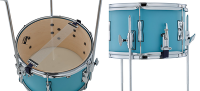 Yamaha Stage Custom Hip 13x8 floor tom with 20-strand snares