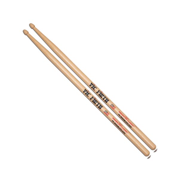 Pair of Vic Firth American Classic 7A DoubleGlaze drumsticks