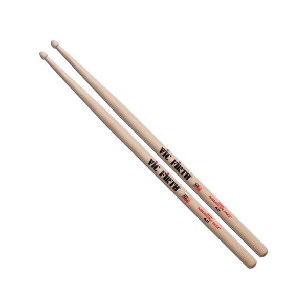 Pair of Vic Firth AJ1 Wood Tip American Jazz Drum Sticks