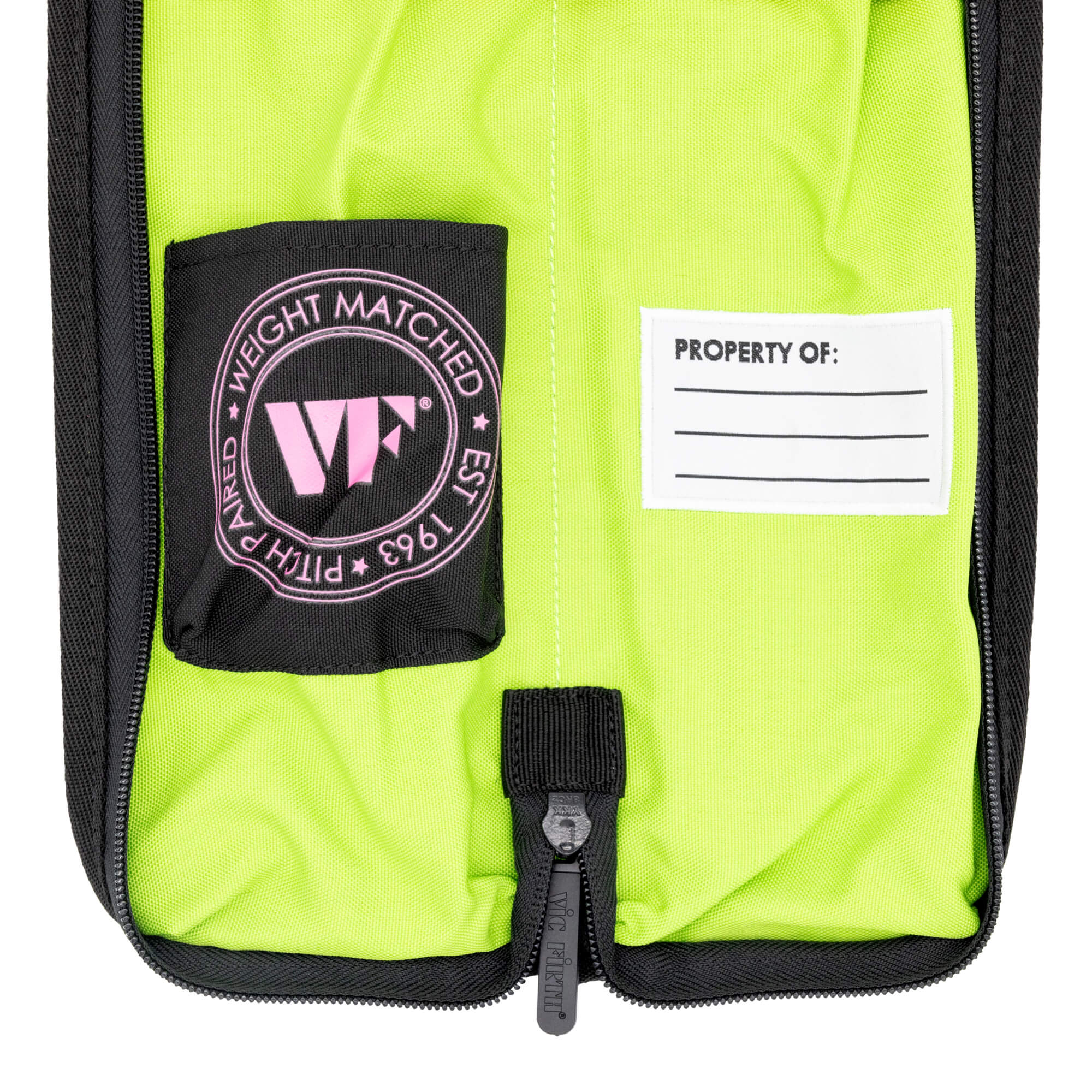 Vic Firth Essential Stick Bag – Neon inside label
