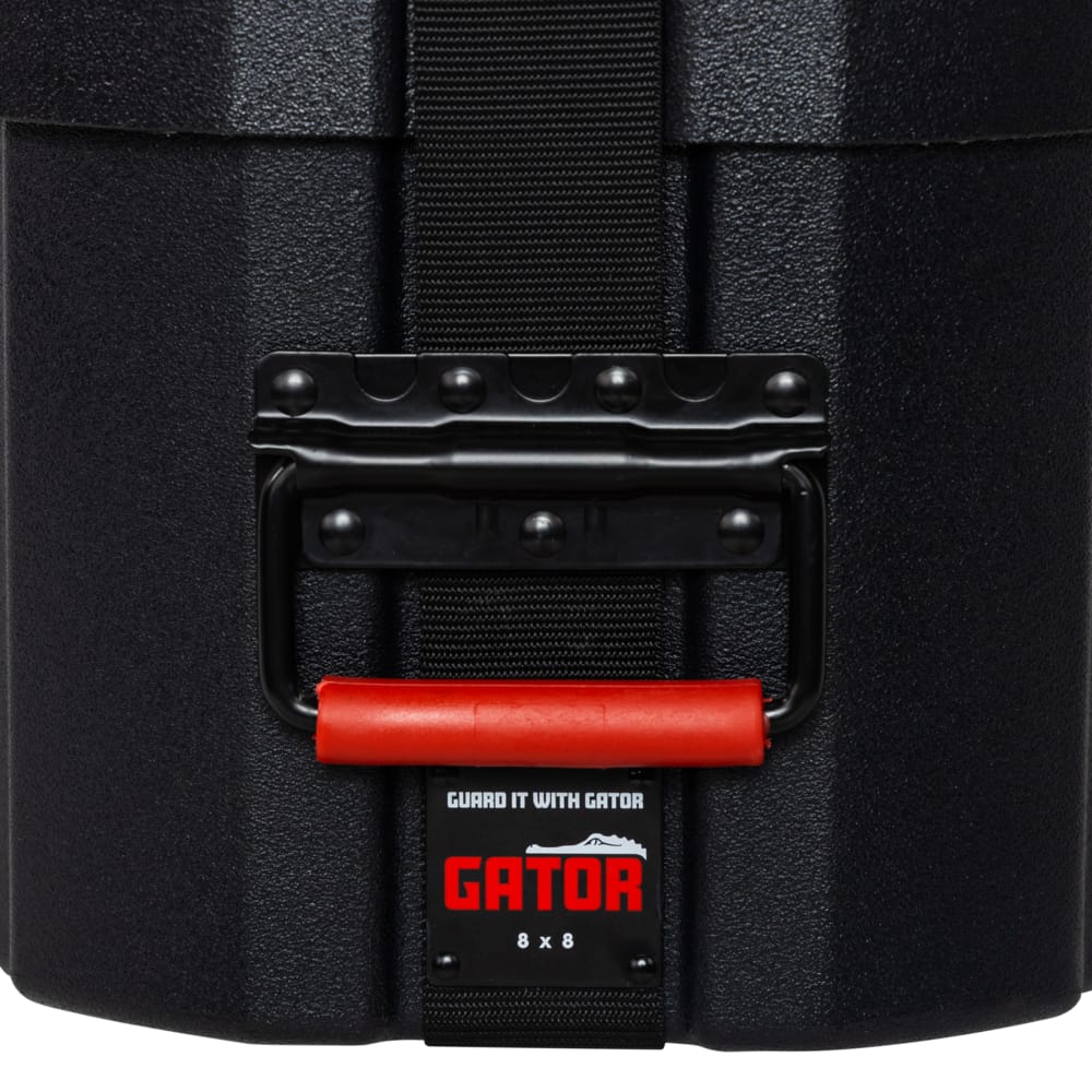 Gator Grooves GPC0808 Roto-Molded Tom Case (8" x 8") sizing badge