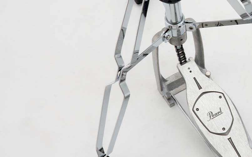 Pearl Elimin8R H-1000X Hi-Hat Stand double-braced legs