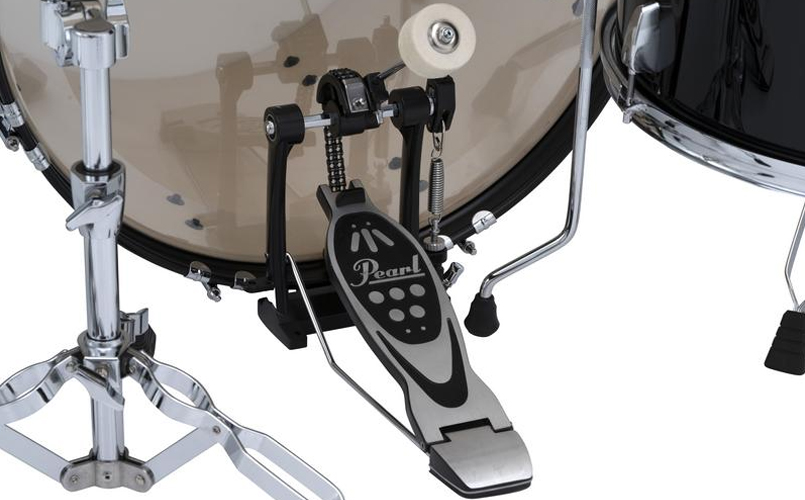 Pearl Roadshow 22" 5-Piece Drum Kit with Hardware, Cymbals and Throne – Jet Black - Image 10