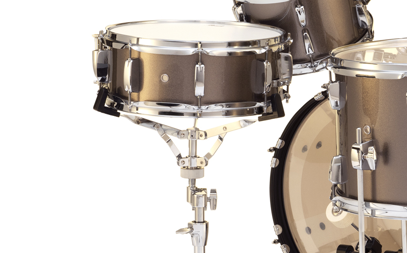 Pearl Roadshow 22" 5-Piece Drum Kit with Hardware, Cymbals and Throne – Jet Black - Image 6