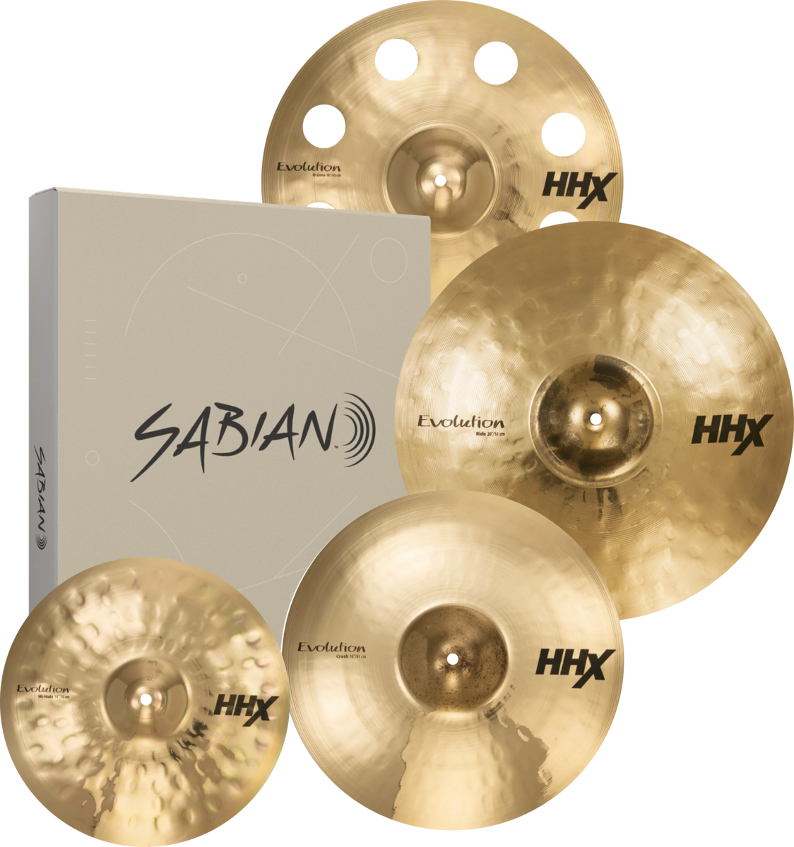 Sabian HHX Evolution Promotional Set with box
